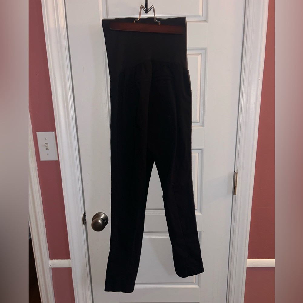 Motherhood Maternity Black Full Panel Pants M - Picture 3 of 3